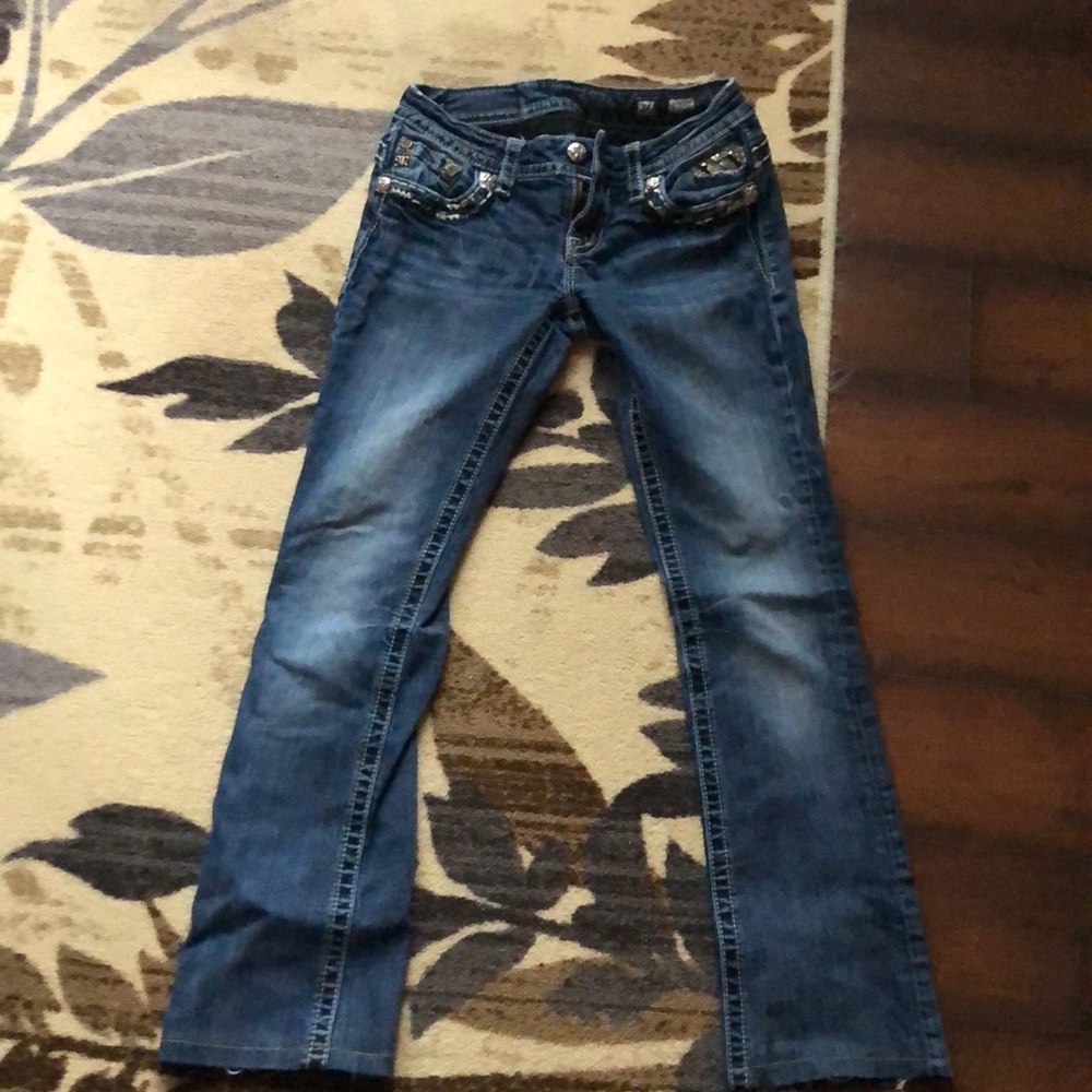 Hemmed MissMe Jeans (Inseam 28”)